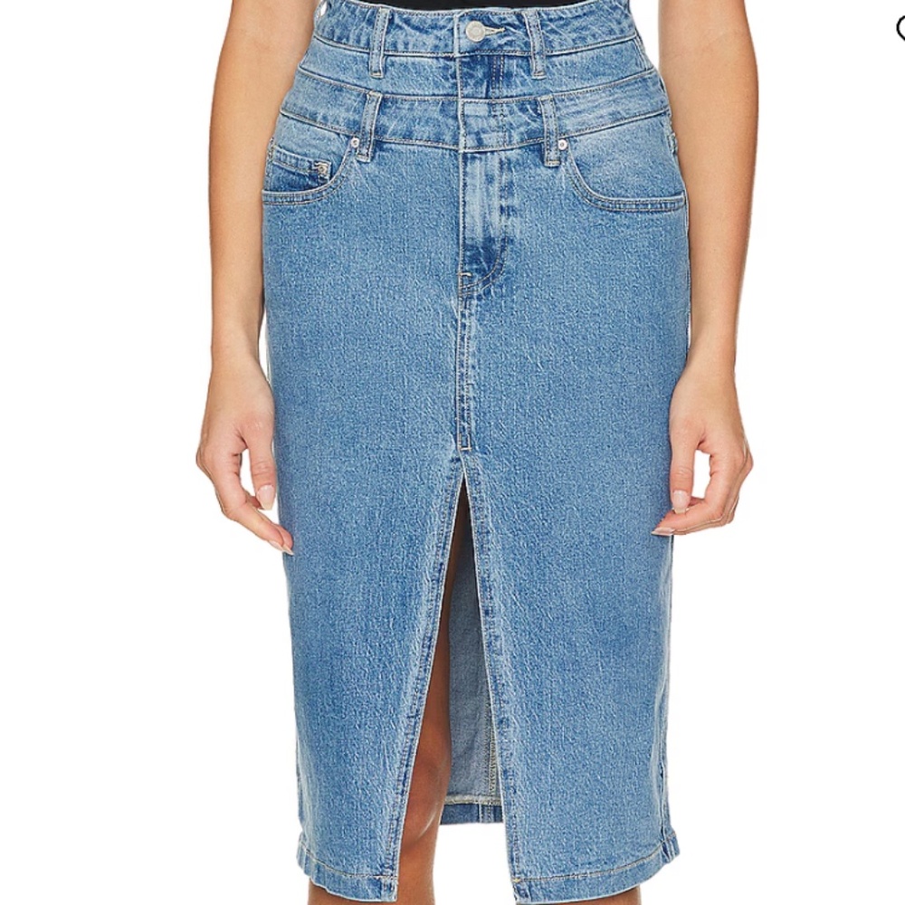 MAISON AFRM  South Pacific Wash Skirt